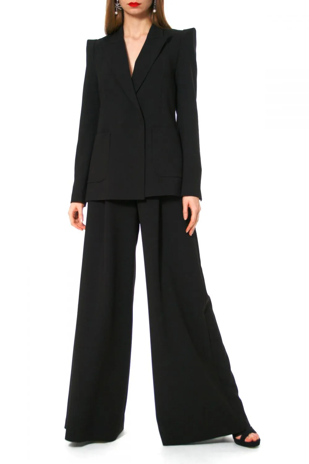 FUTURISTIC BLAZER "SAMANTHA" IN BLACK