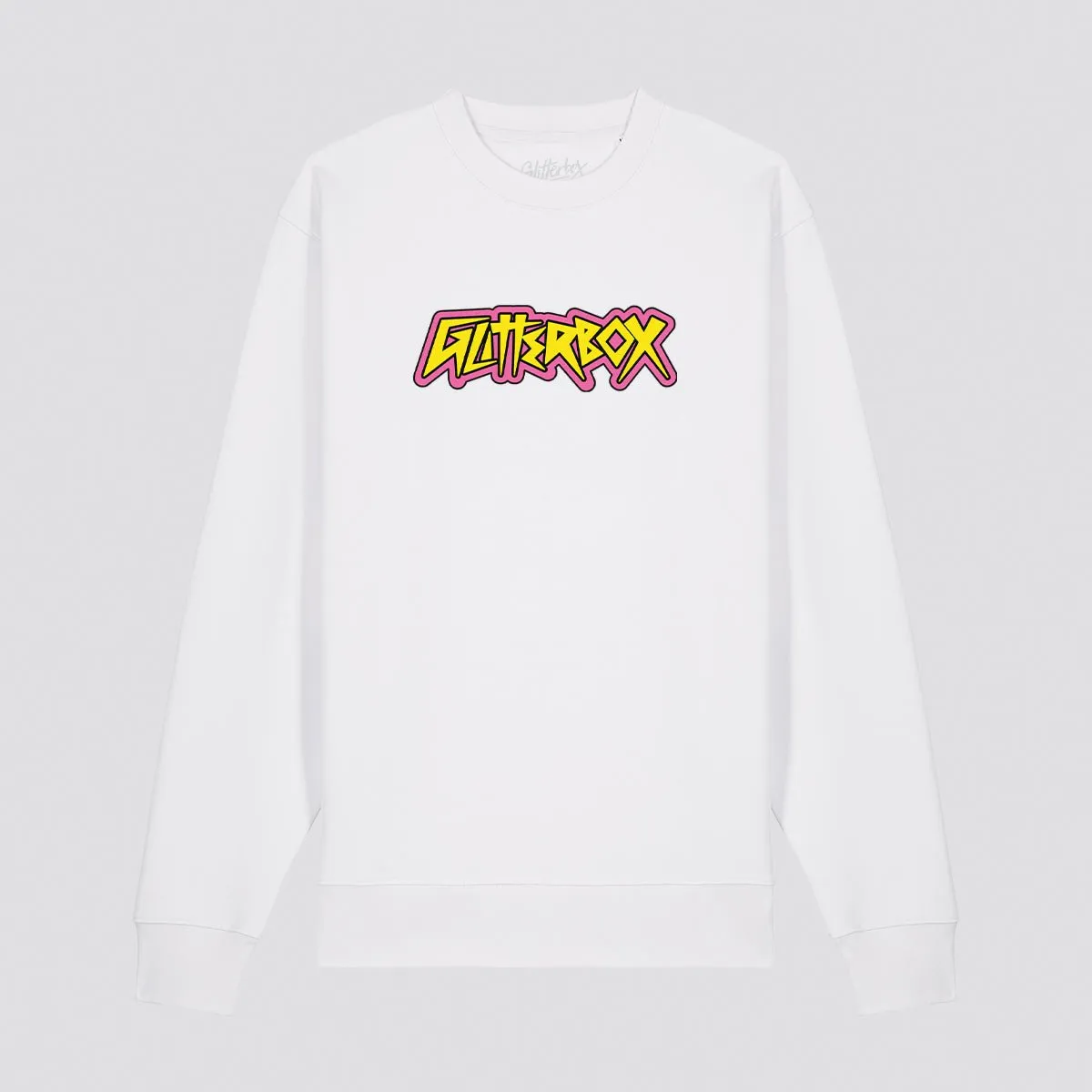 Glitterbox Pink/Yellow Punk Logo Sweatshirt