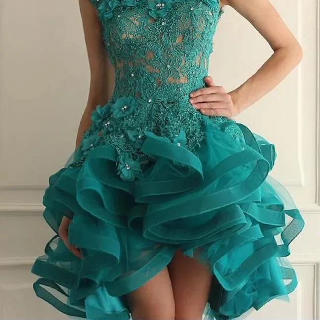 Green Cocktail Dresses / Homecoming Dresses