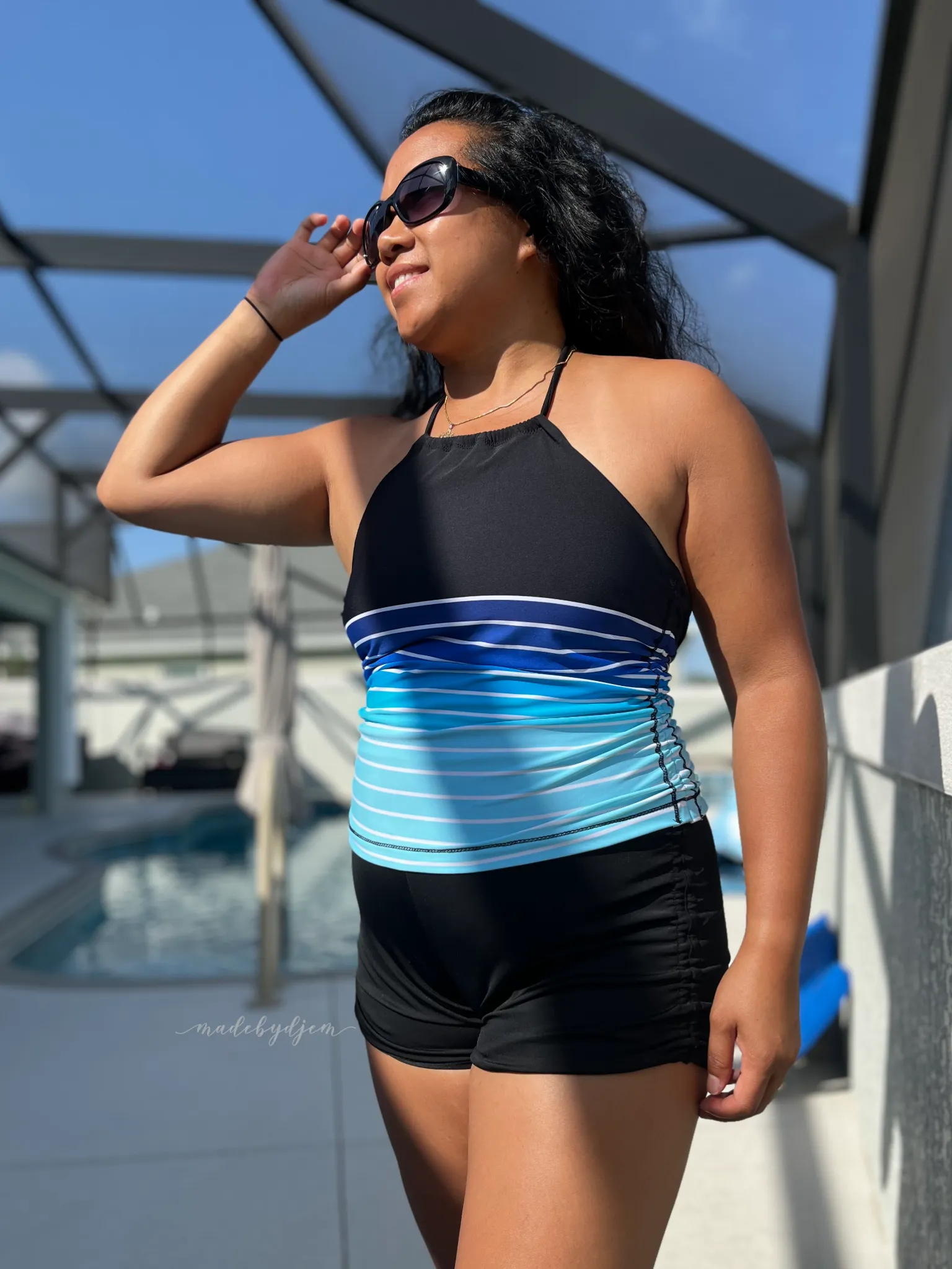 Hana Swim Top PDF Sewing Pattern Sizes B-M