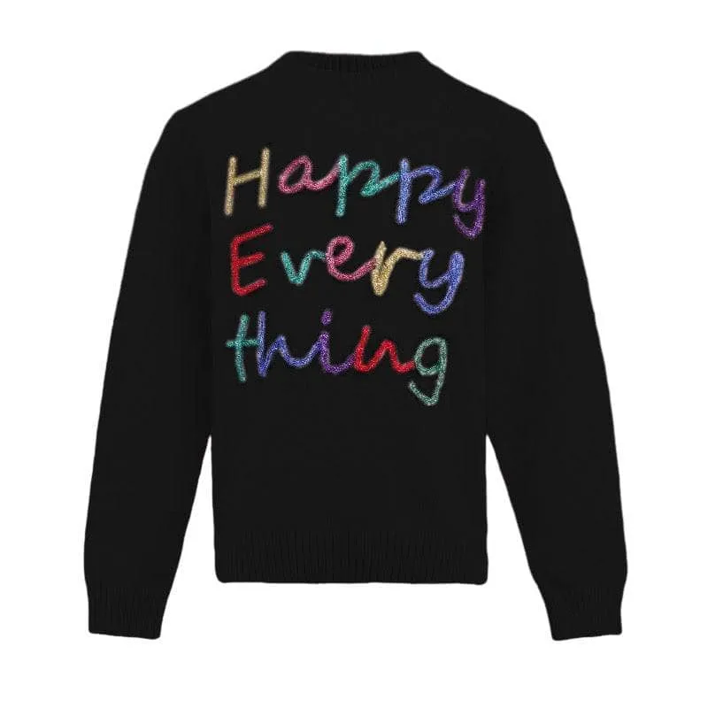 Happy Everything Tinsel Sweater