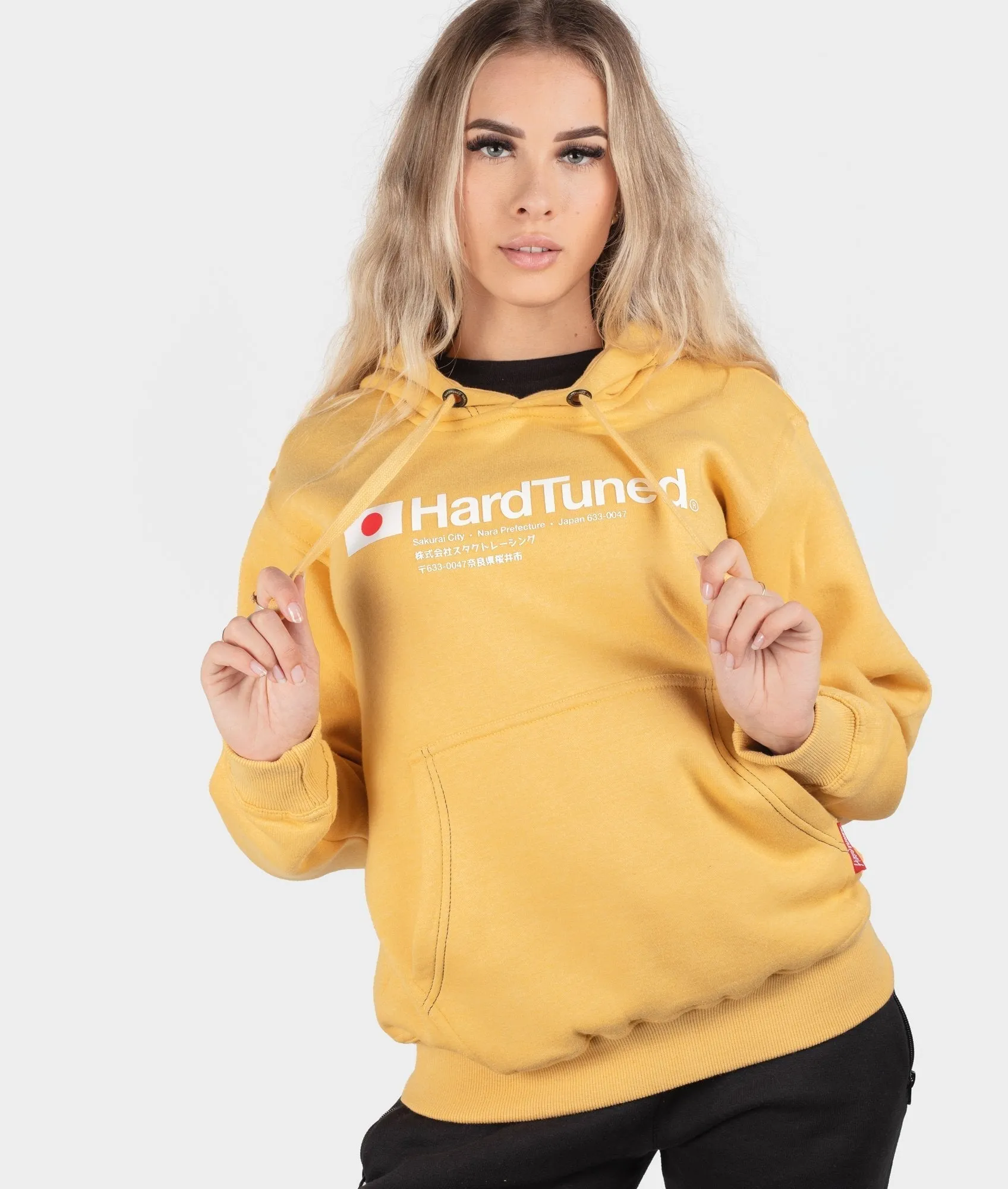 Hardtuned Essential Womens Hoodie - Tan