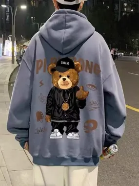 Hip Hop Teddy Hoodie