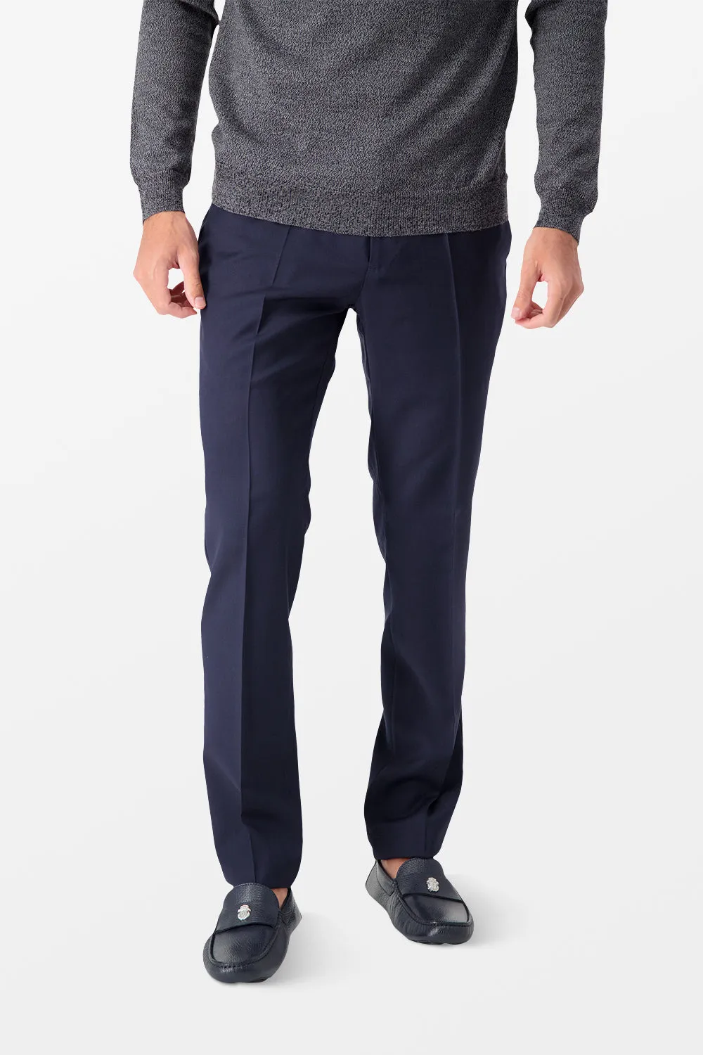 Incotex Navy Classic Trousers