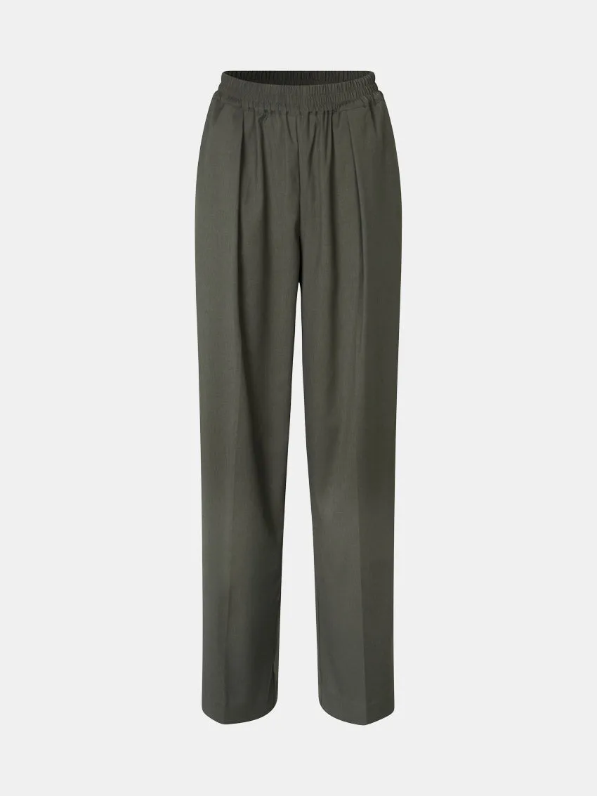 Julia Trousers Dusty Olive