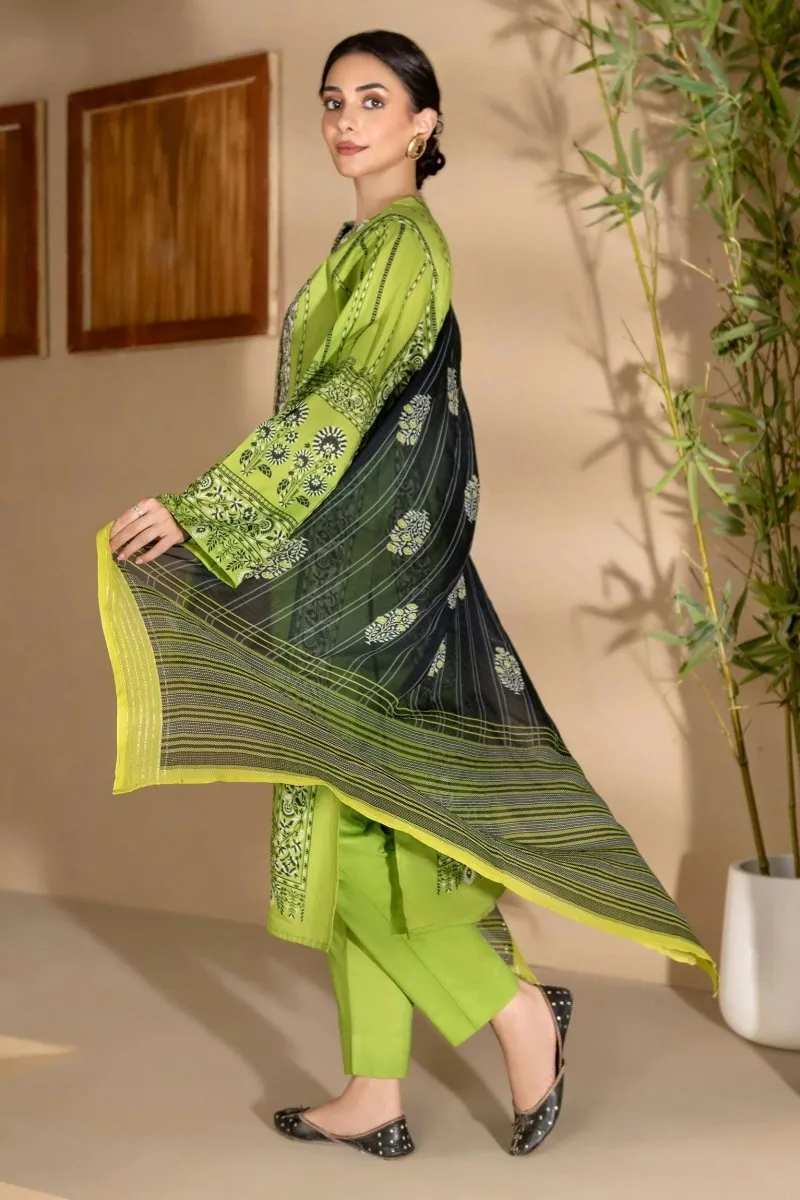 Limelight Embroidered Cambric Pakistani 3 Piece Suit LIM359