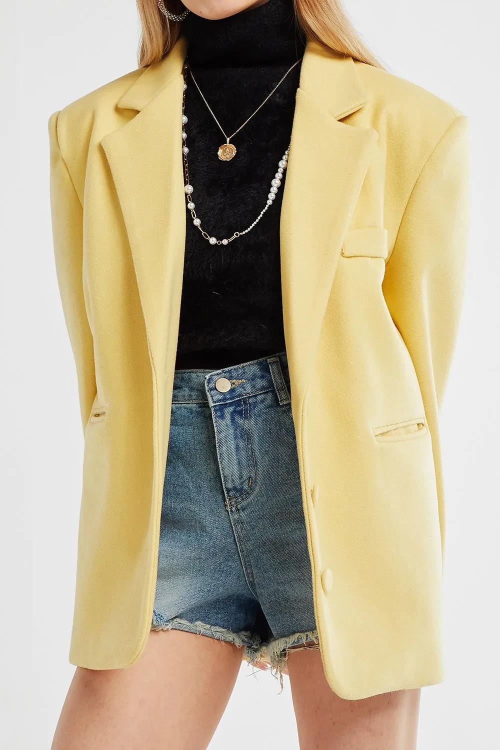 Louna Oversize Belted Jacket