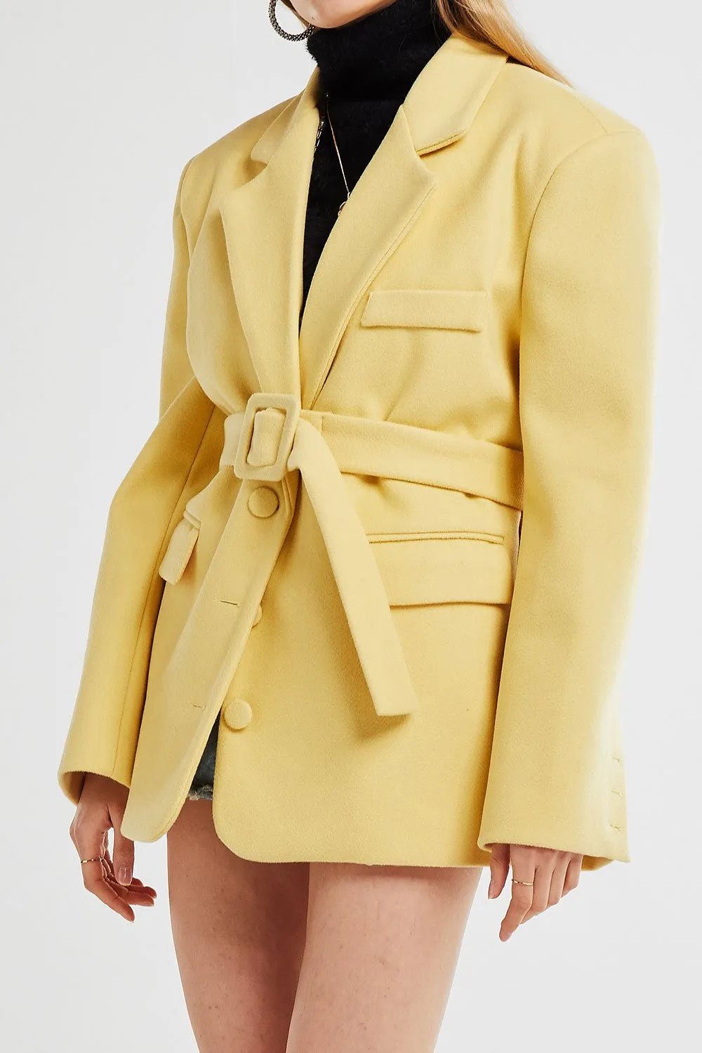 Louna Oversize Belted Jacket