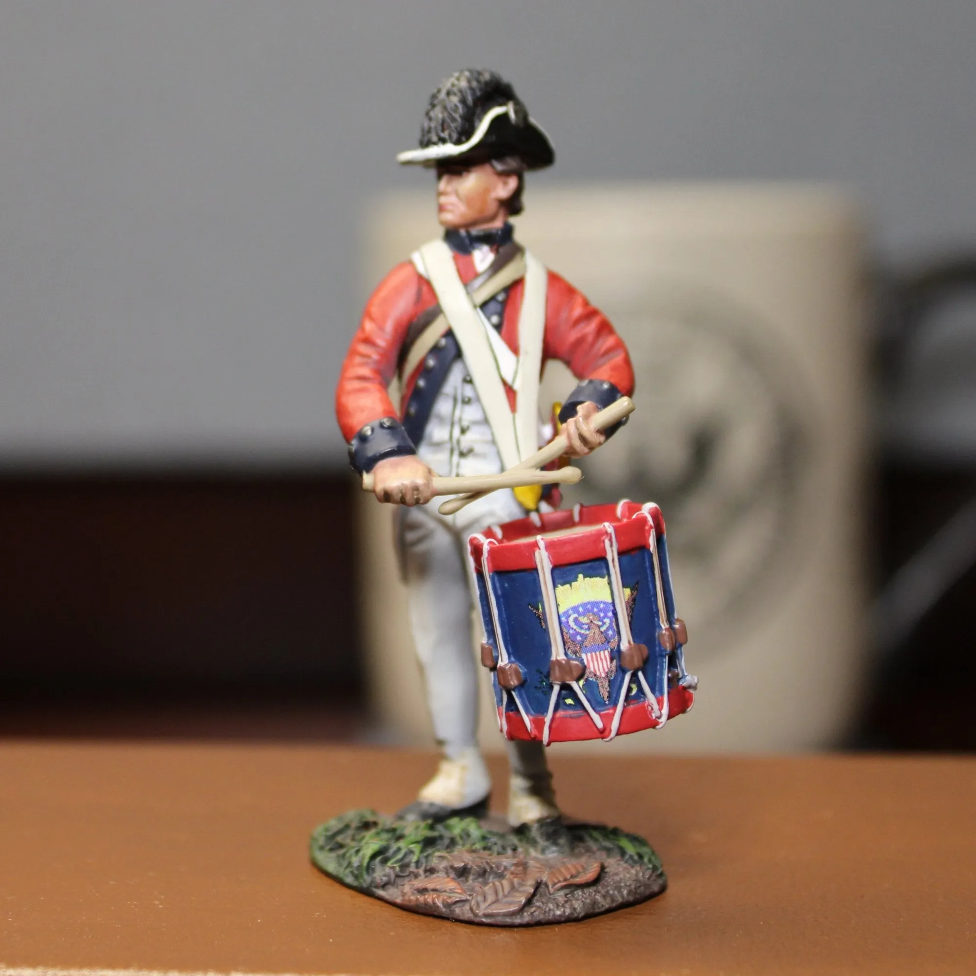 Miniature Collector's Figurine Legion of the United States Drummer