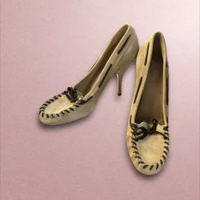 Miu Miu Taupe Heels