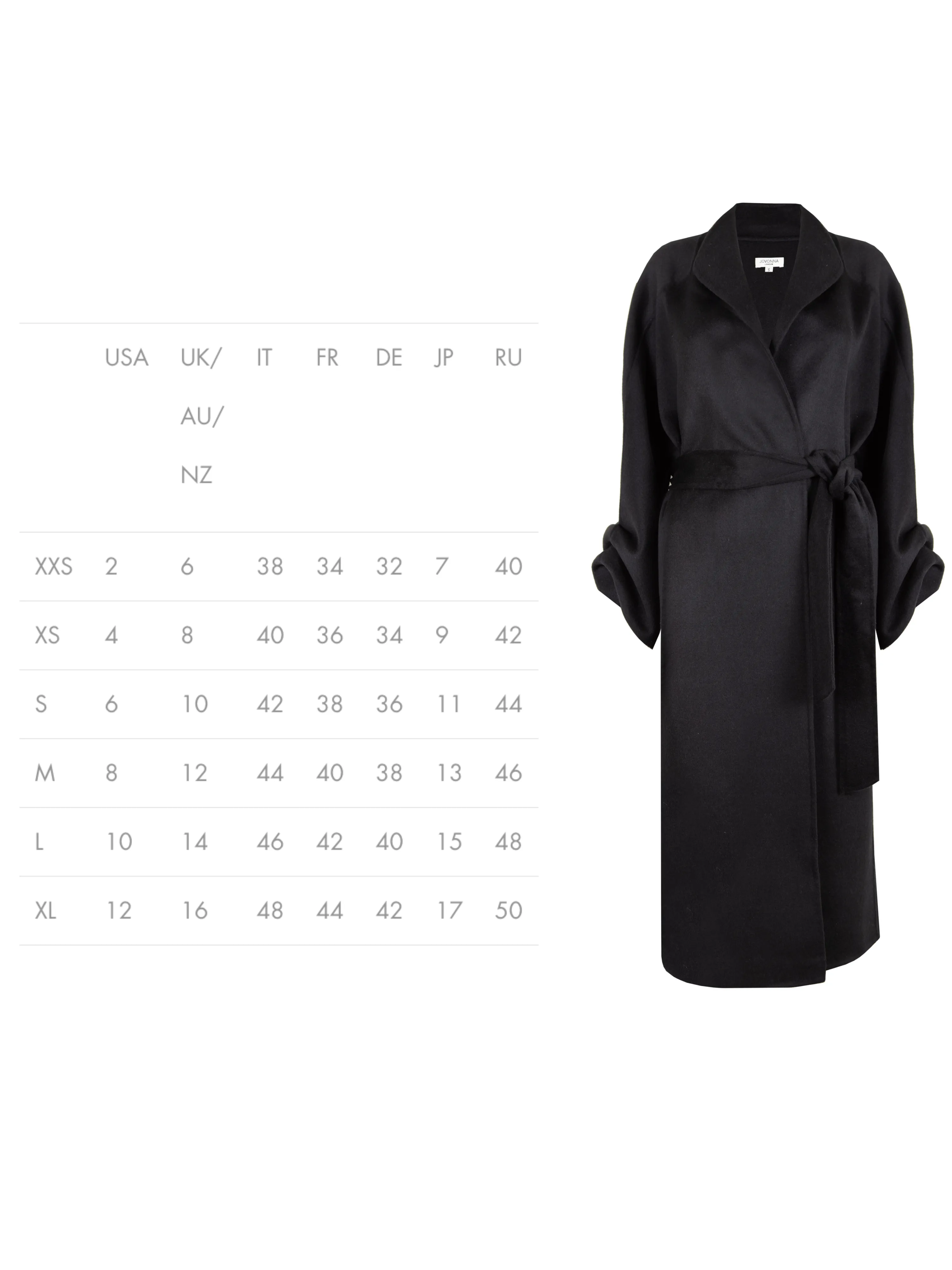 MODA COAT BLACK