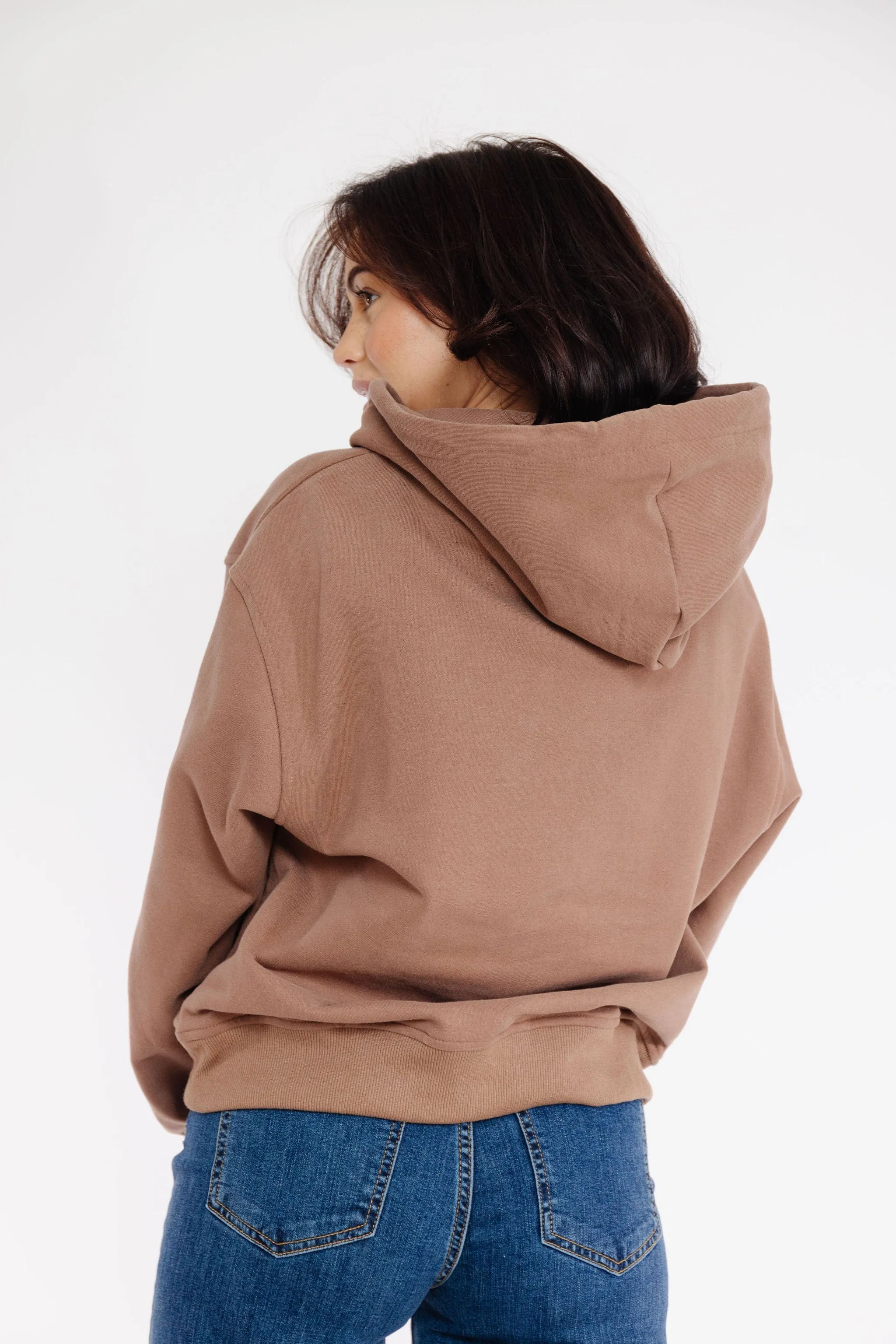 Monterey Hoodie Sweatshirt in Chocolate