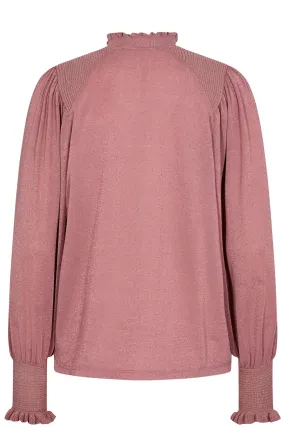 Mos Mosh Kaliva Pink Shimmer Blouse