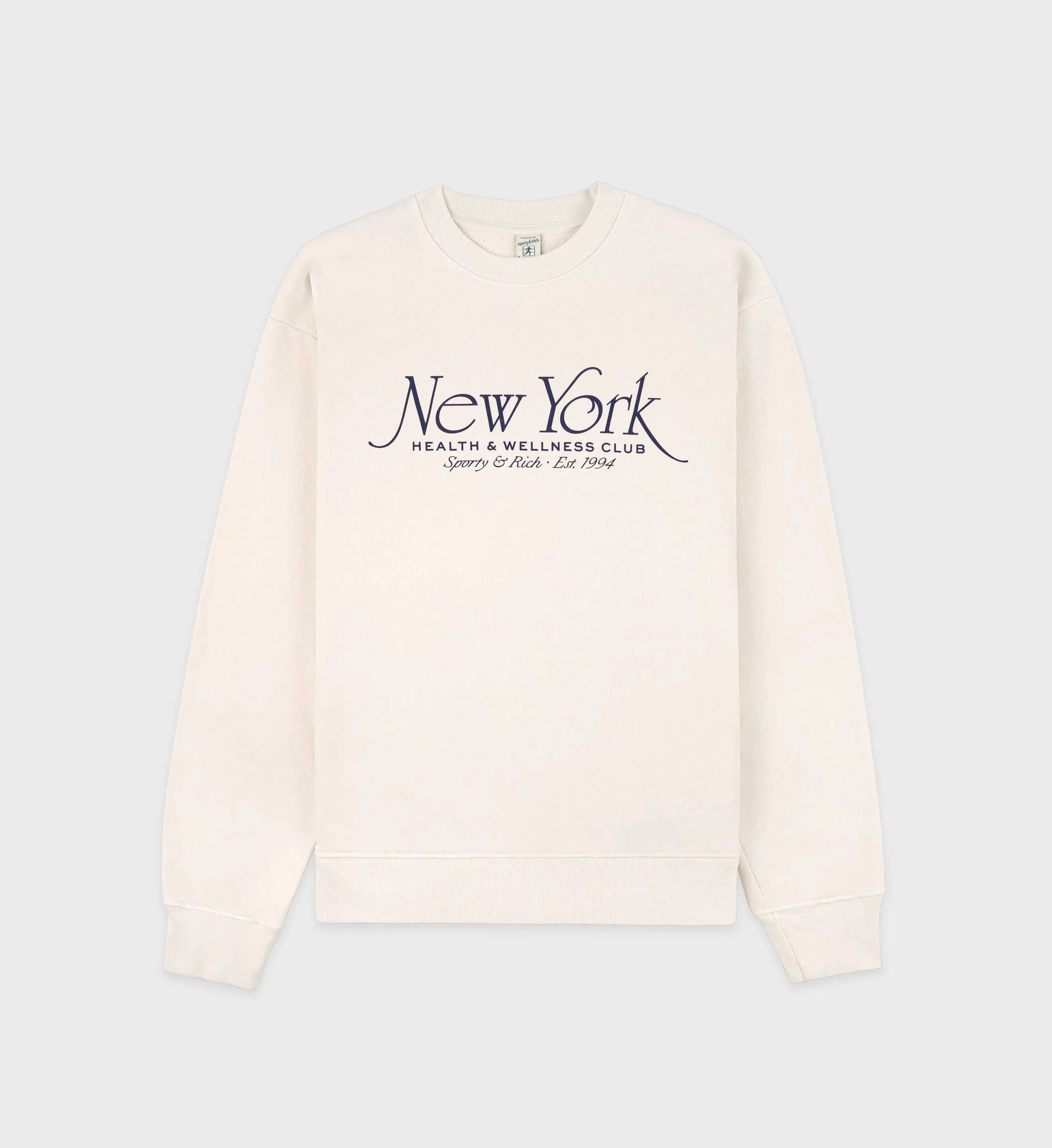 NY 94 Crewneck - Cream/Navy