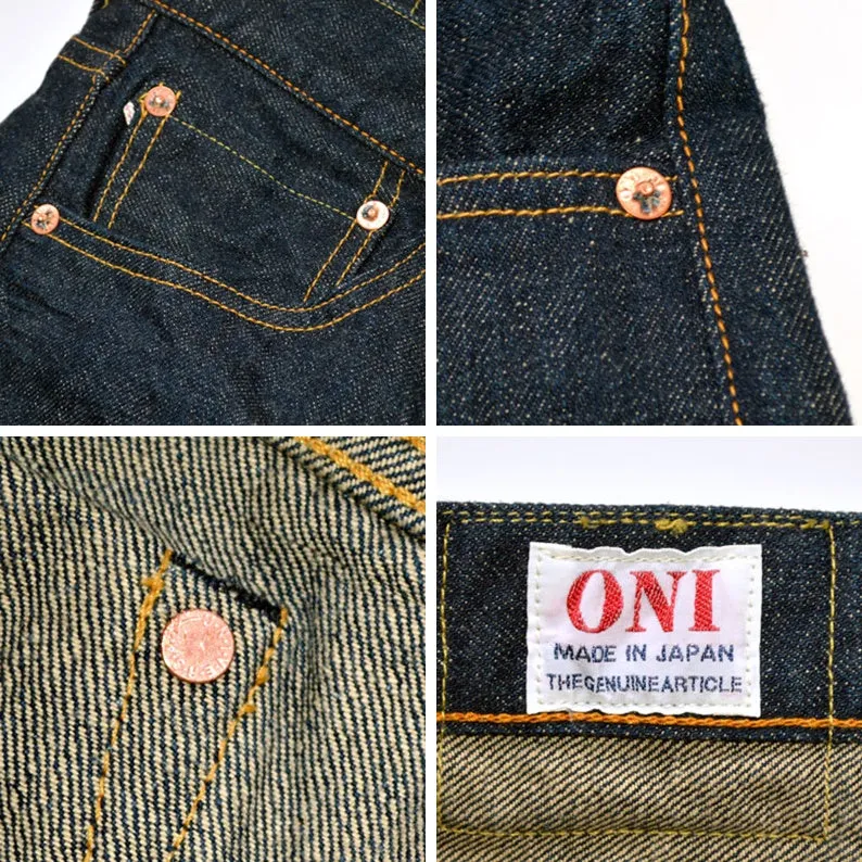 ONI DENIM "288-Ishikawadai" 15oz Ishikawadai Denim Regular Straight