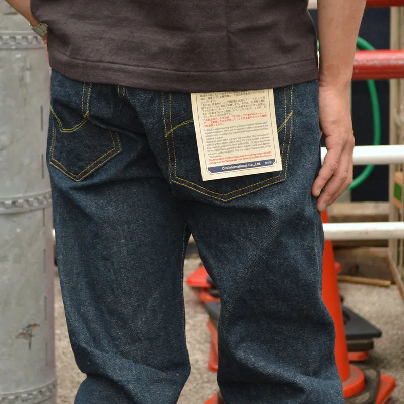 ONI DENIM "288-Ishikawadai" 15oz Ishikawadai Denim Regular Straight