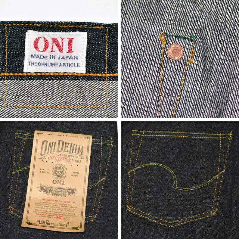 ONI DENIM "ONI-200" 15oz Low Tension Denim Wide Straight