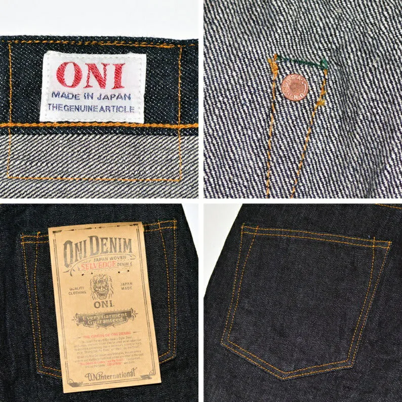 ONI DENIM "ONI-200" 15oz Low Tension Denim Wide Straight