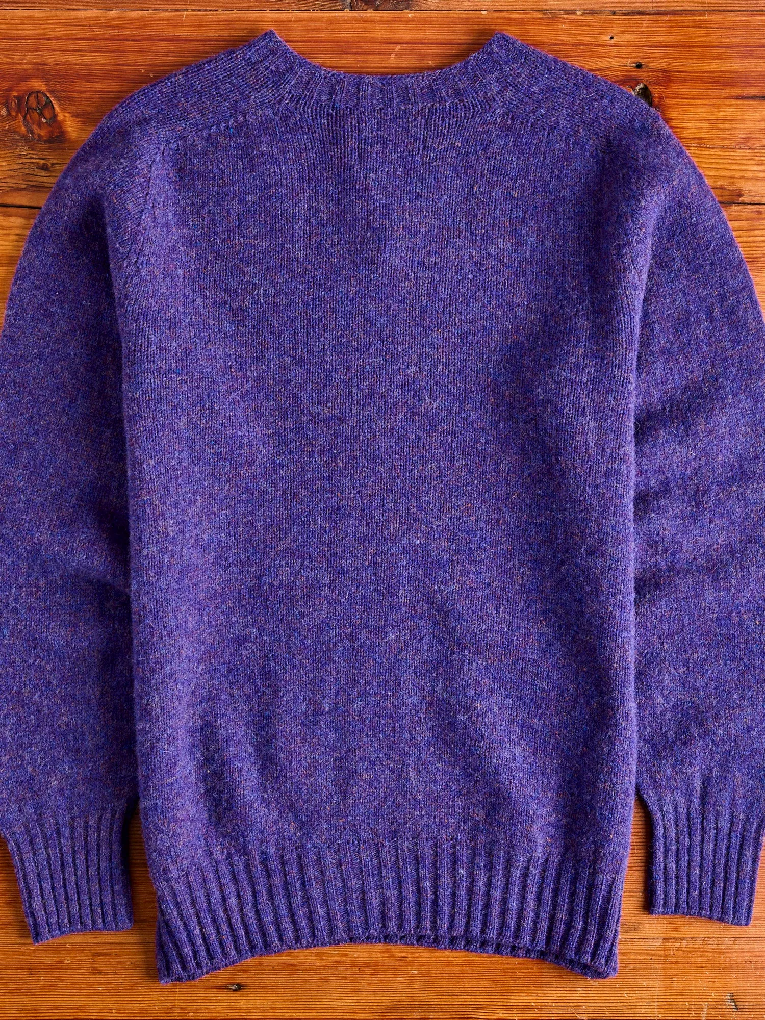 "Birth of the Cool" Wool Sweater in Lavender