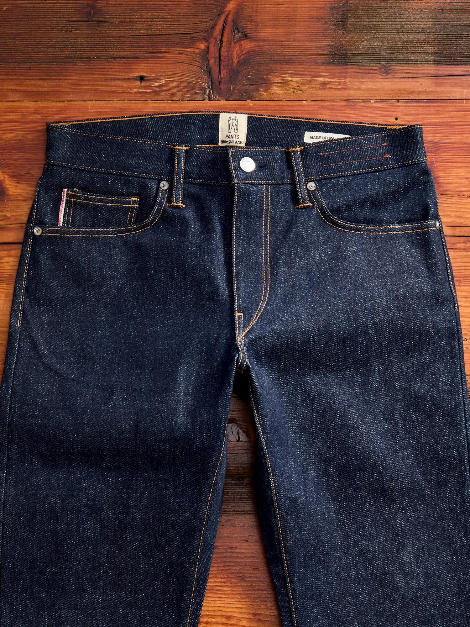 "Mammoth" 17.5oz Heavyweight Stretch Selvedge Denim - Hammer Straight