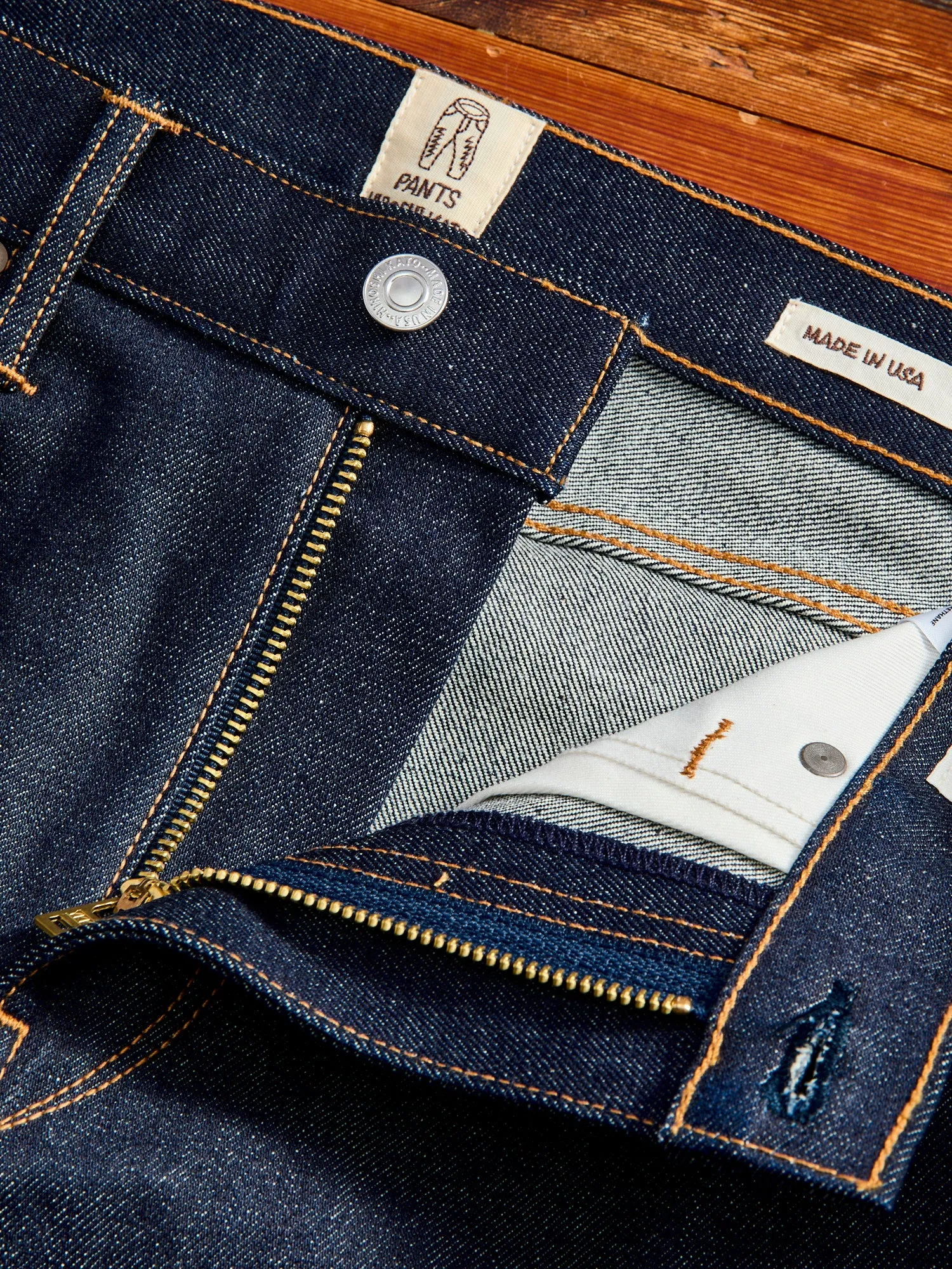 "Mammoth" 17.5oz Heavyweight Stretch Selvedge Denim - Hammer Straight