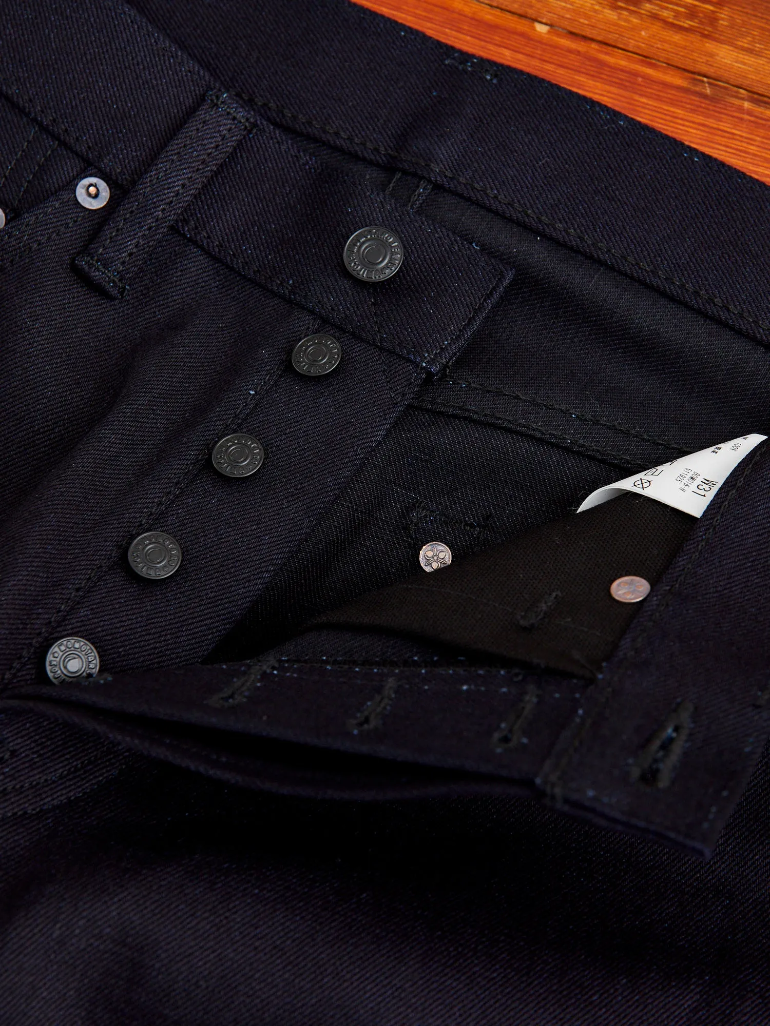 Nightshade 15.7oz High Tapered Selvedge Denim Jeans