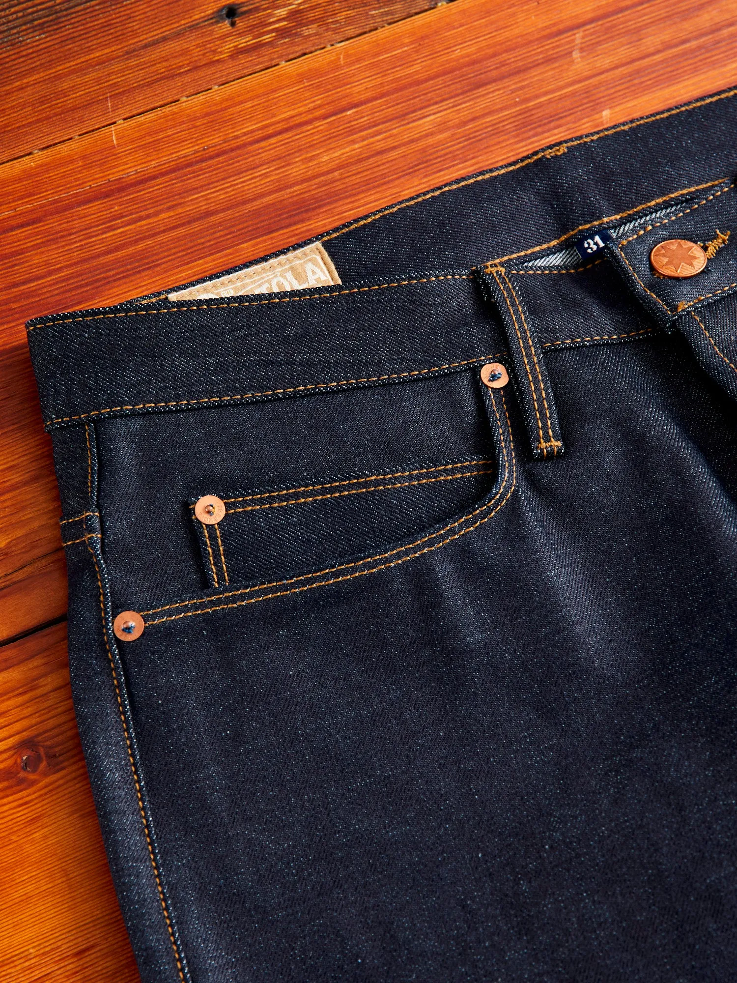 "Portola" 14.25oz Selvedge Denim - Tapered Fit