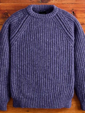 Violet Dreams Wool Knit Sweater - Taste of the Future