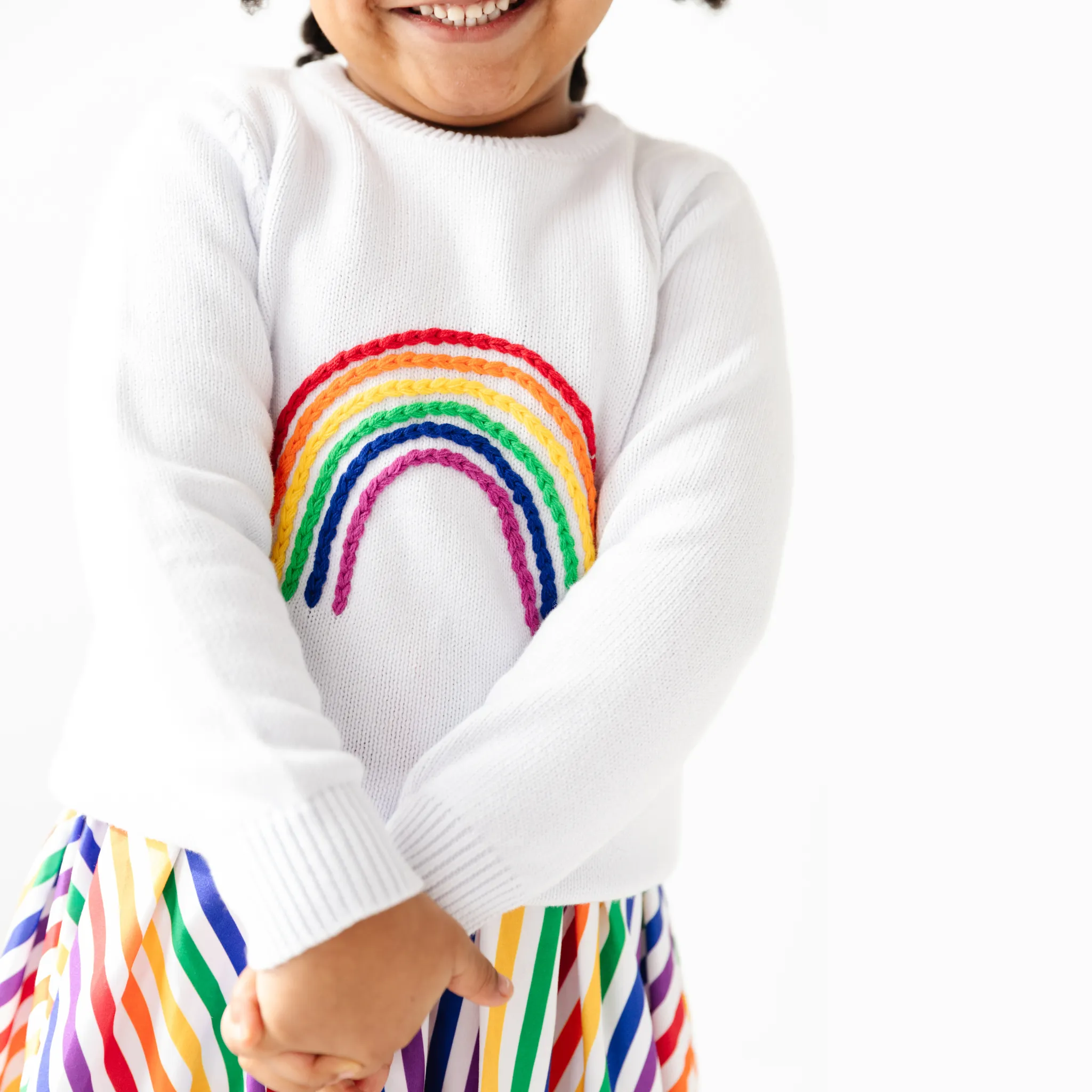 Rainbow Sweater Crewneck