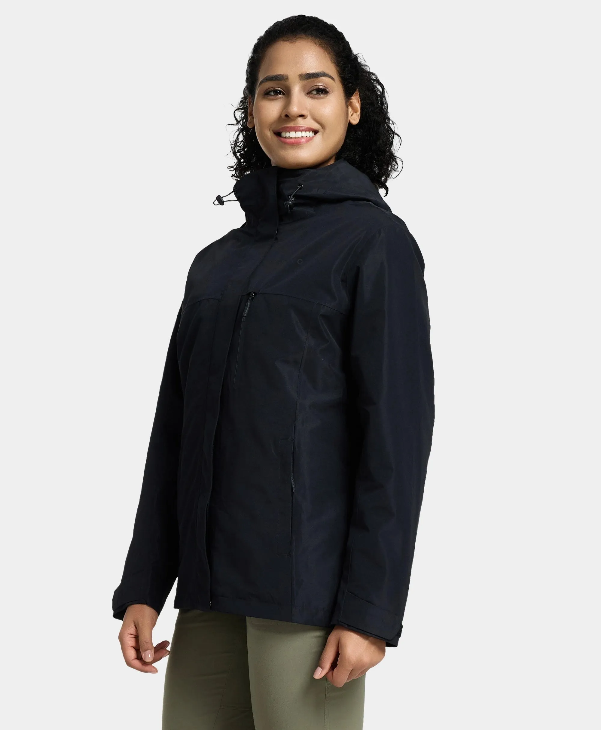 River Ridge Women's Waterproof Shell Jacket - Black