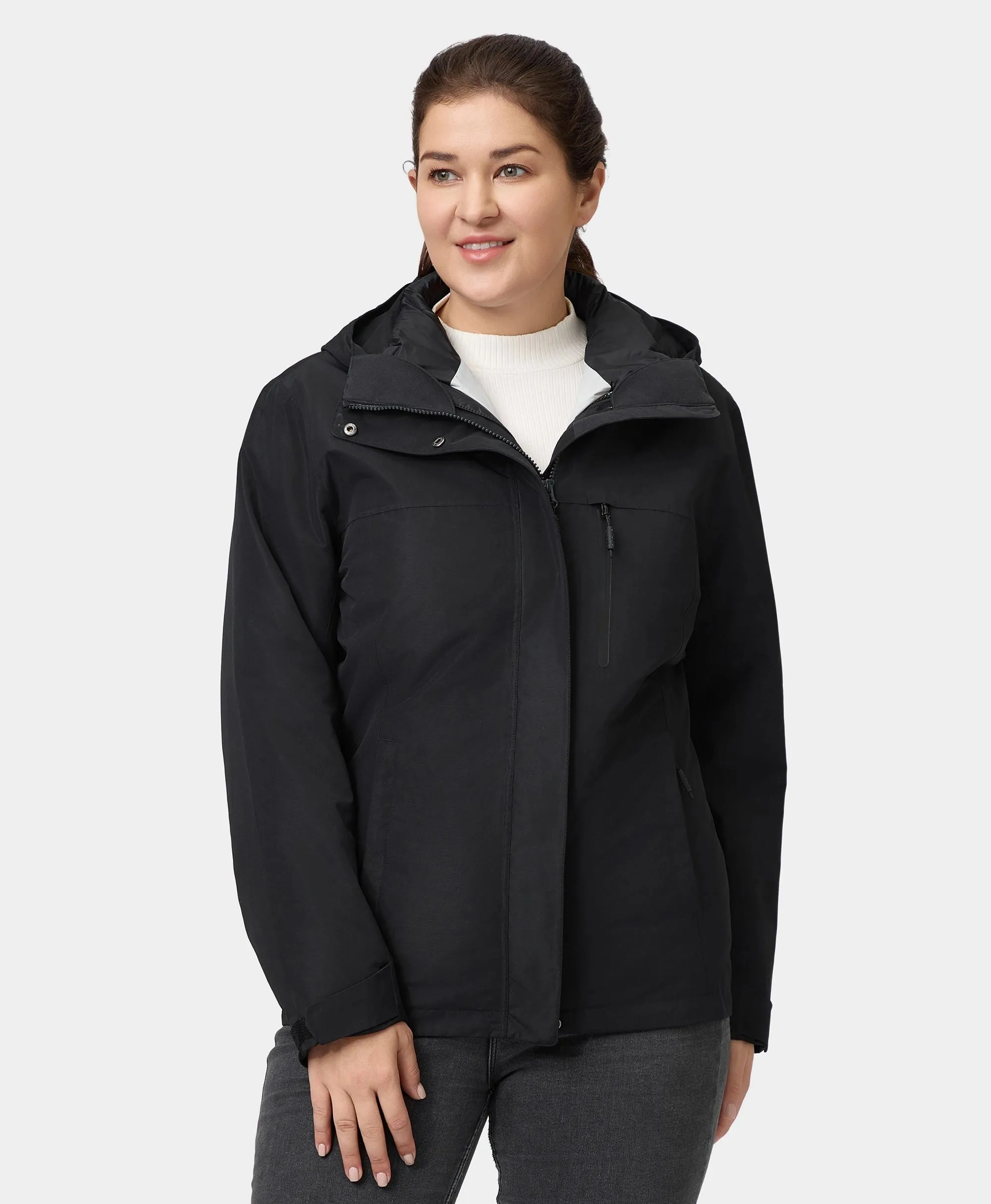 River Ridge Women's Waterproof Shell Jacket - Black