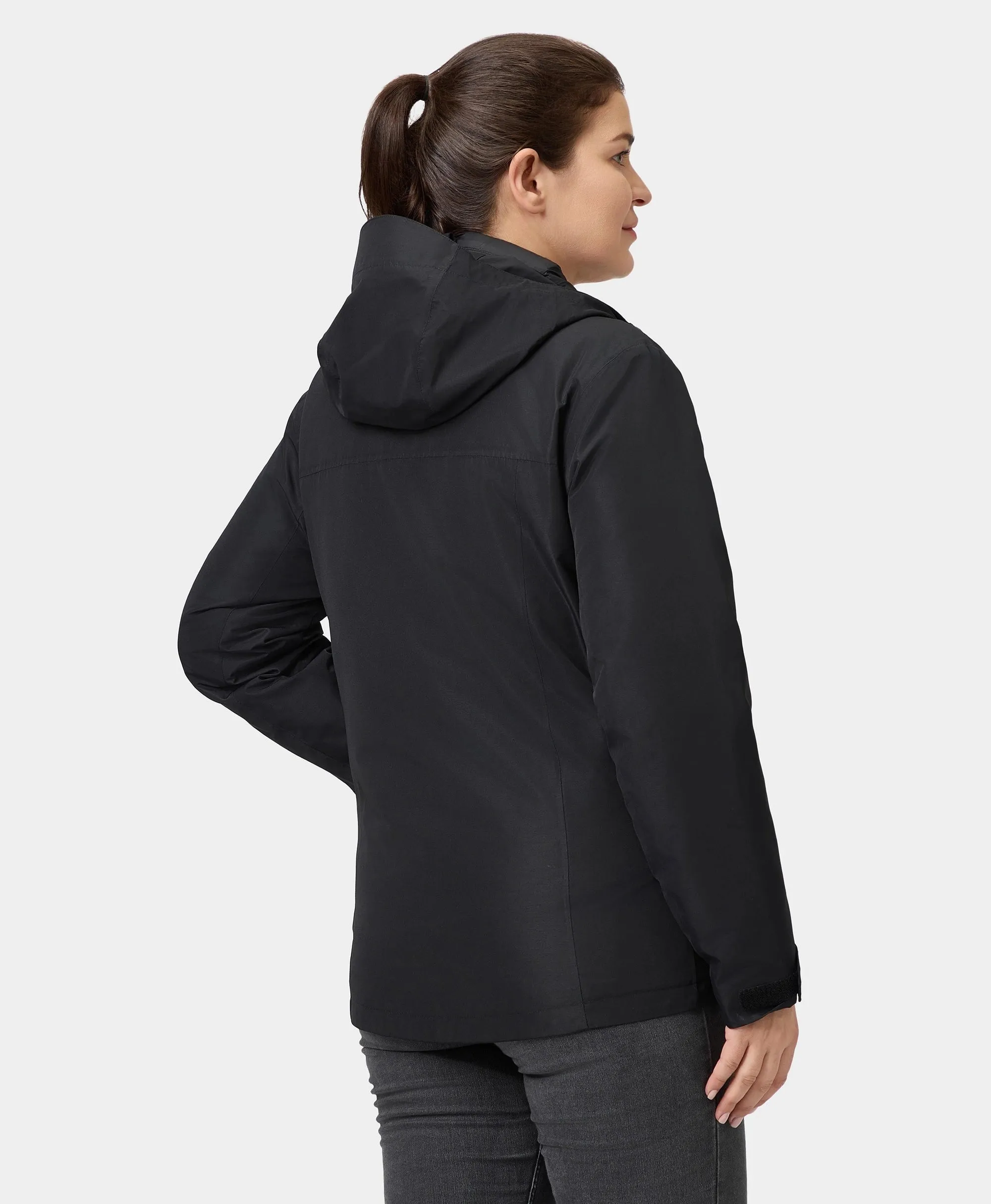 River Ridge Women's Waterproof Shell Jacket - Black