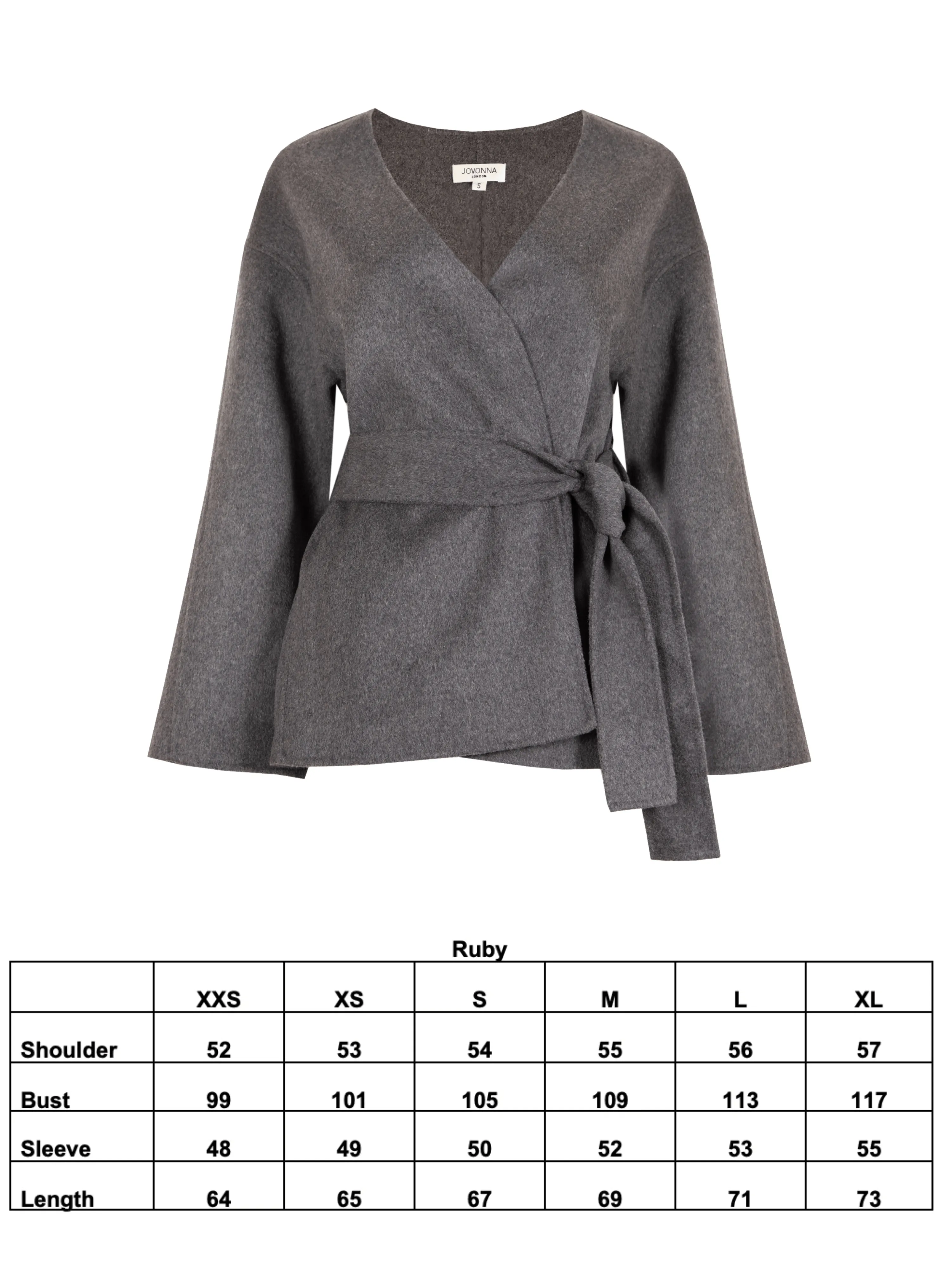 RUBY COAT GREY