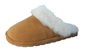 Ruby Leather® Women's Ciabatta Low Joyce Sheepskin Slipper