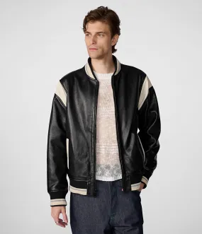 Sam Leather Varsity Jacket