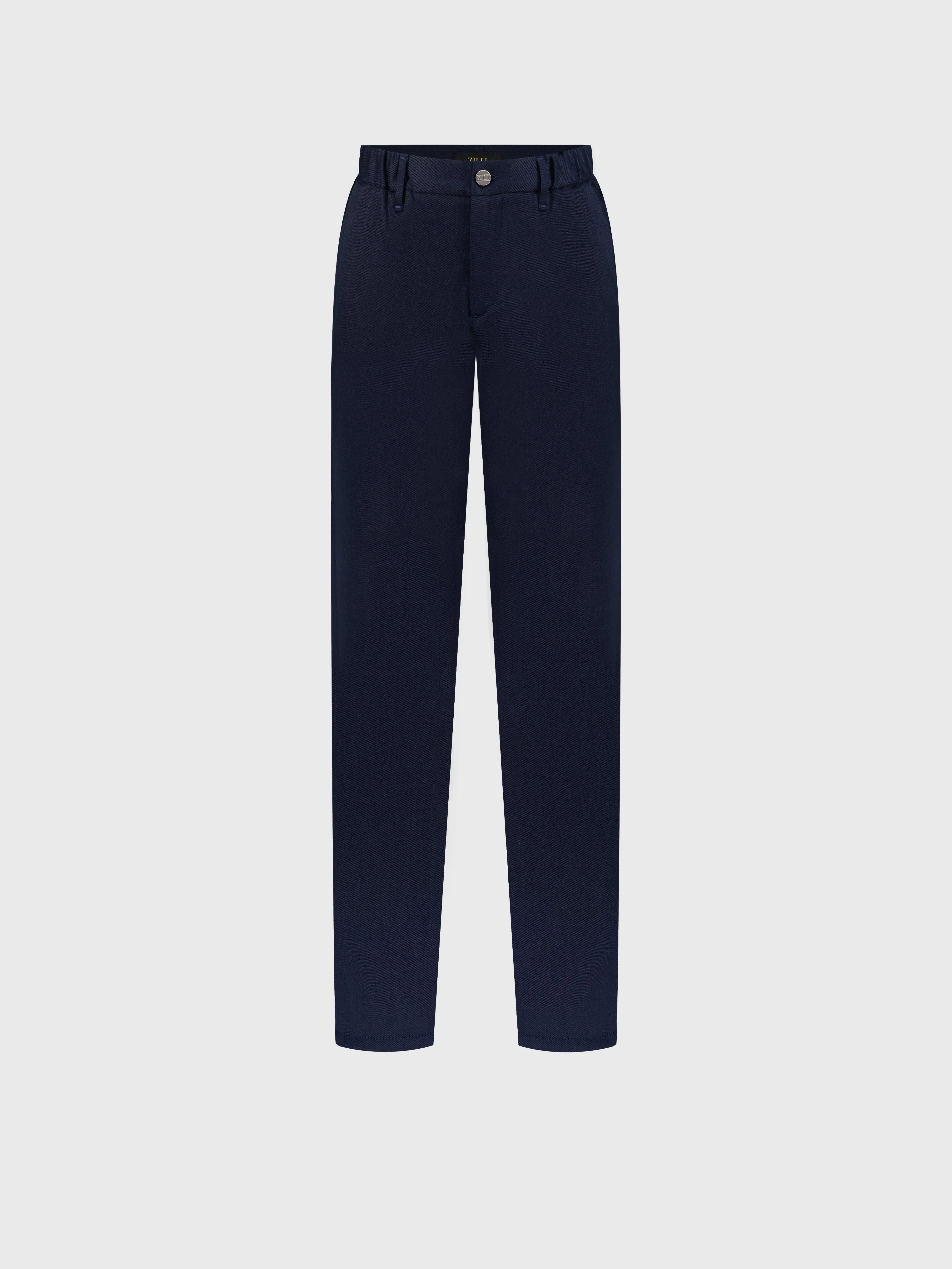 Slim Fit Trousers Blue