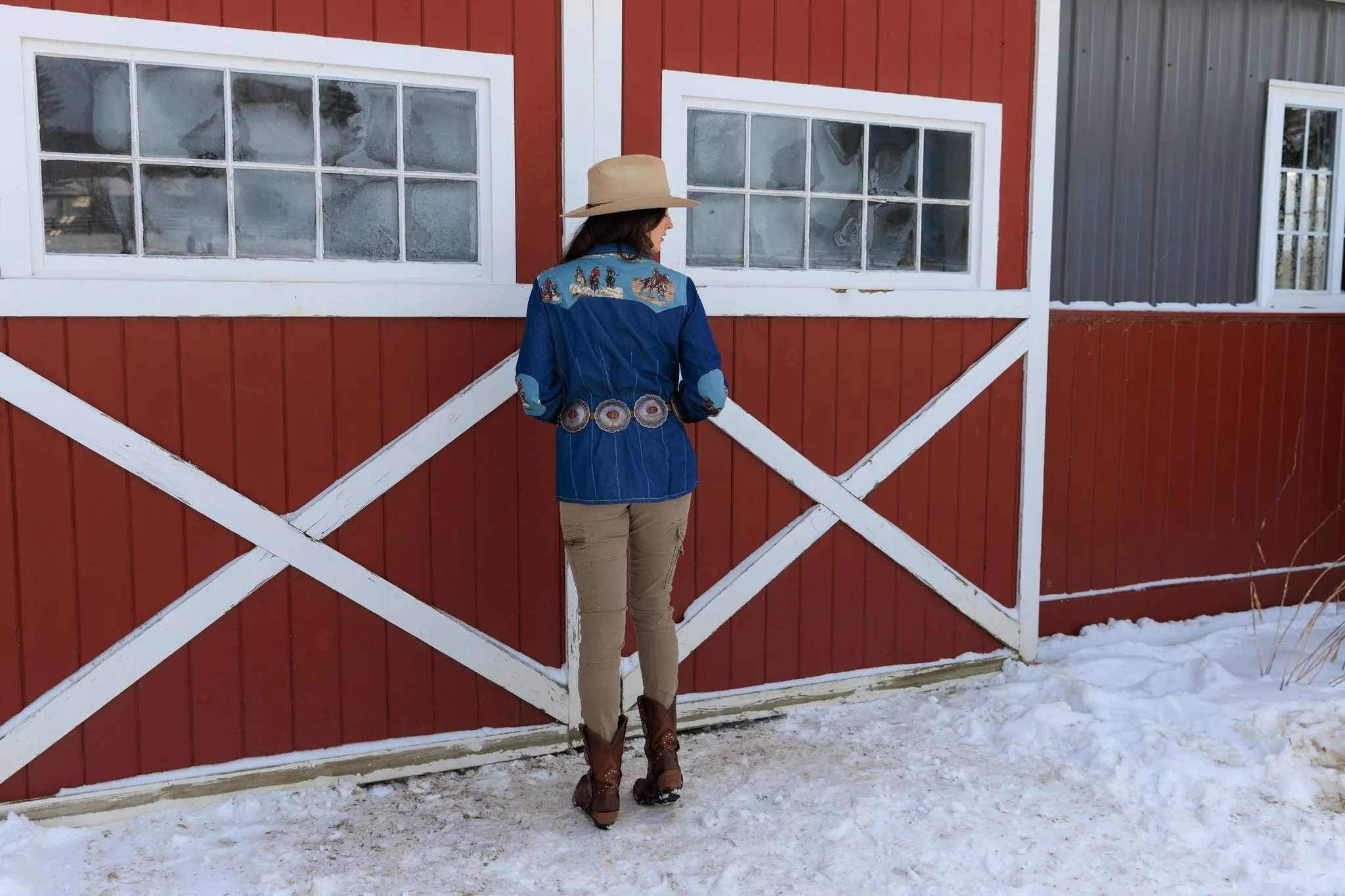 Tasha Polizzi Adirondack Shirt - Washed Blue