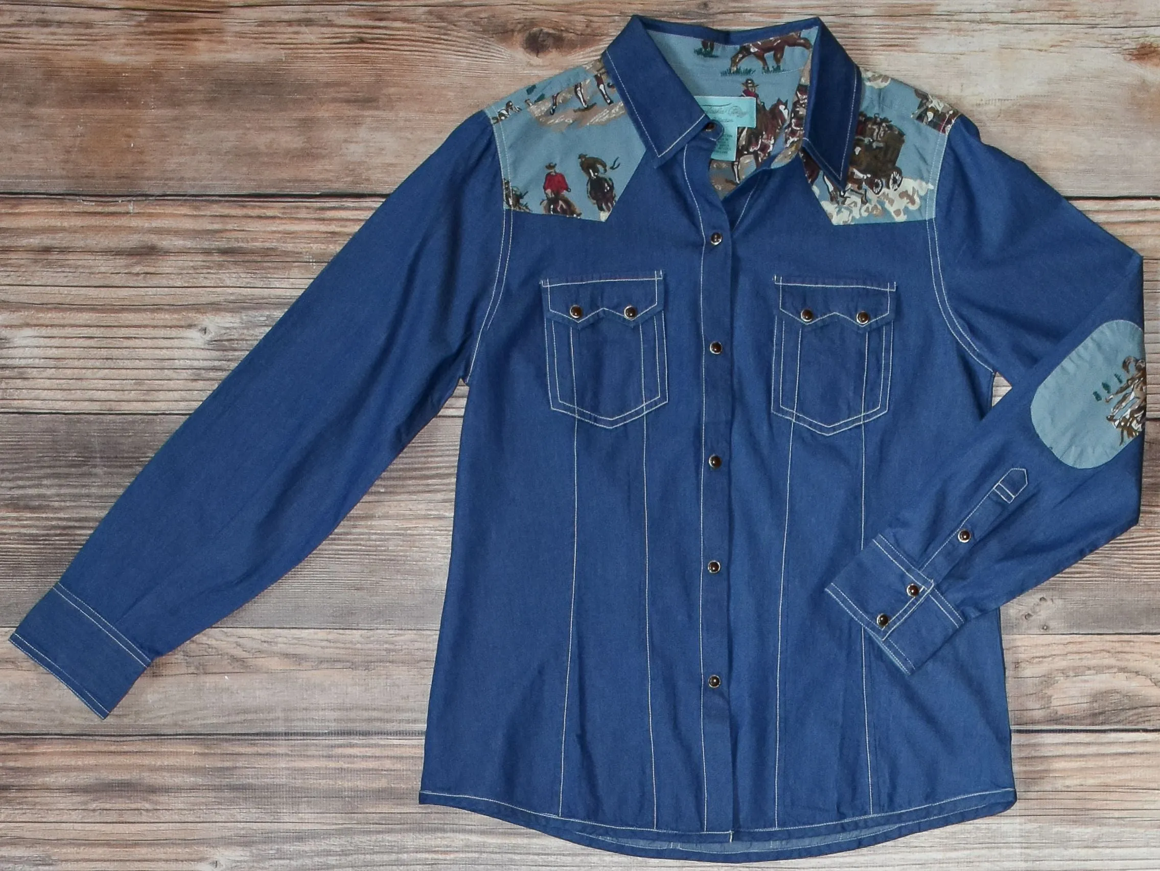 Tasha Polizzi Adirondack Shirt - Washed Blue