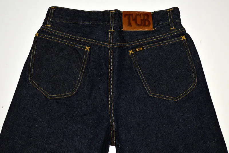 TCB Jeans Cats Drive Straight Fit Denim Pants