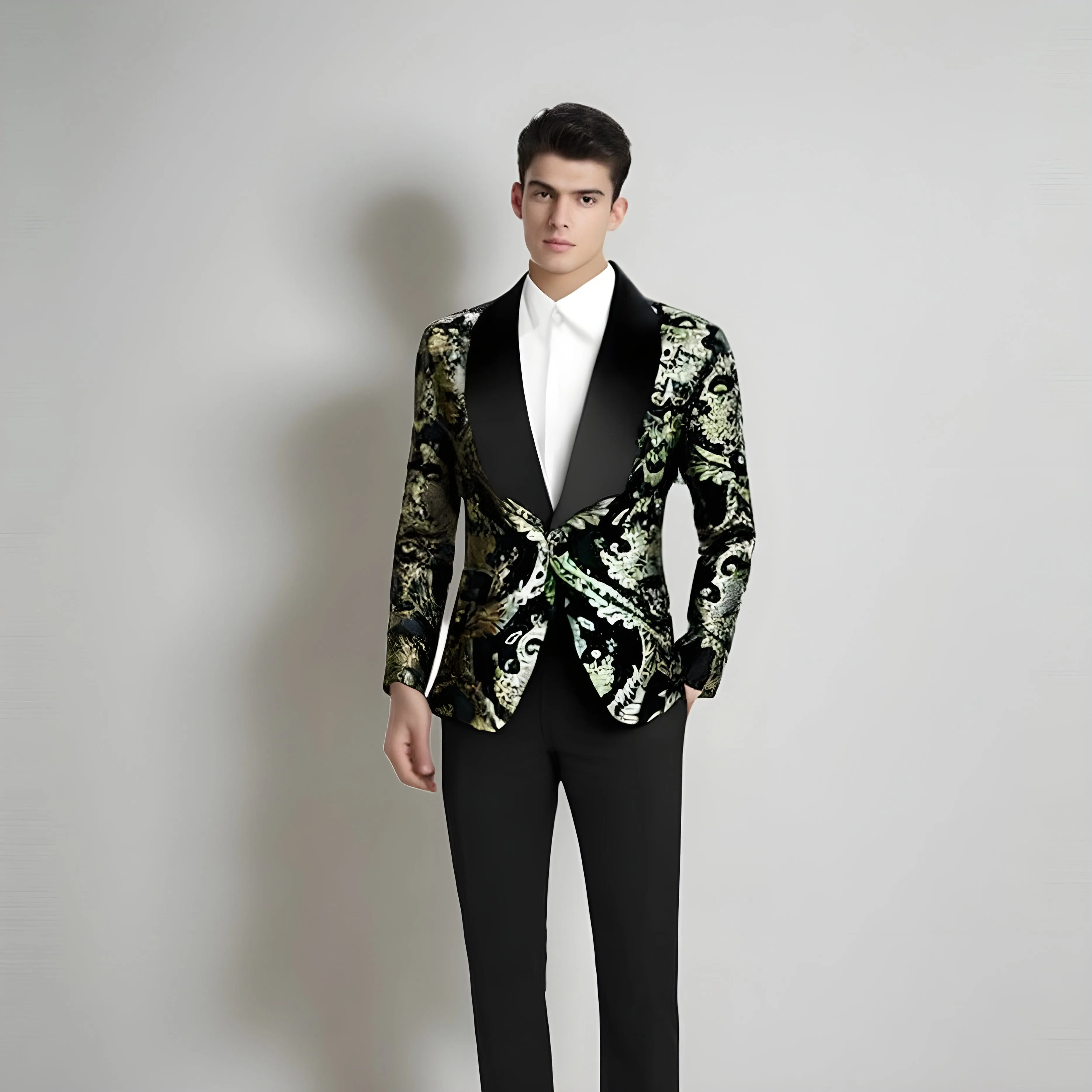 The Crassus Slim Fit Blazer Suit Jacket