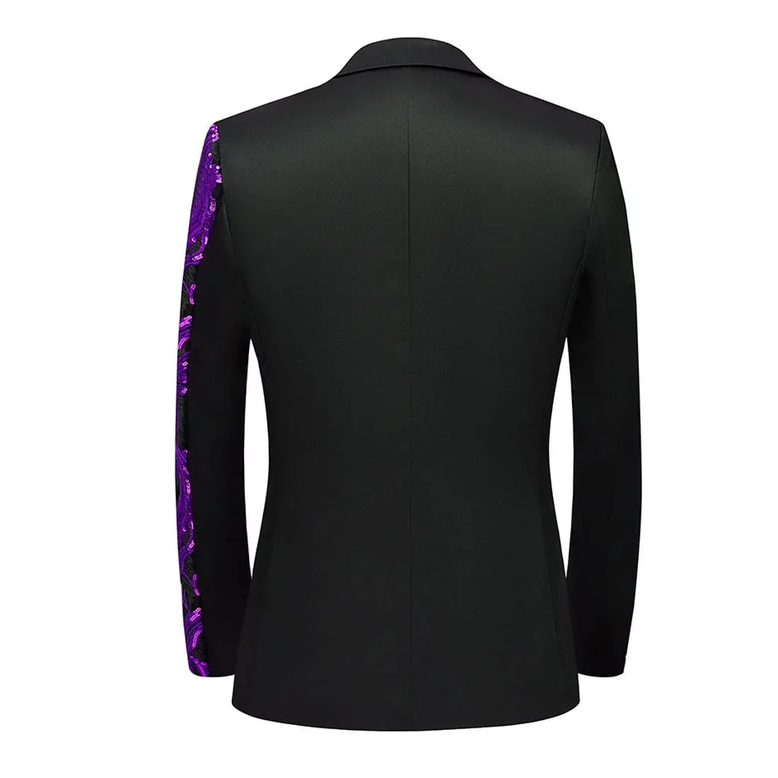 The Meridian Slim Fit Blazer Suit Jacket - Violet