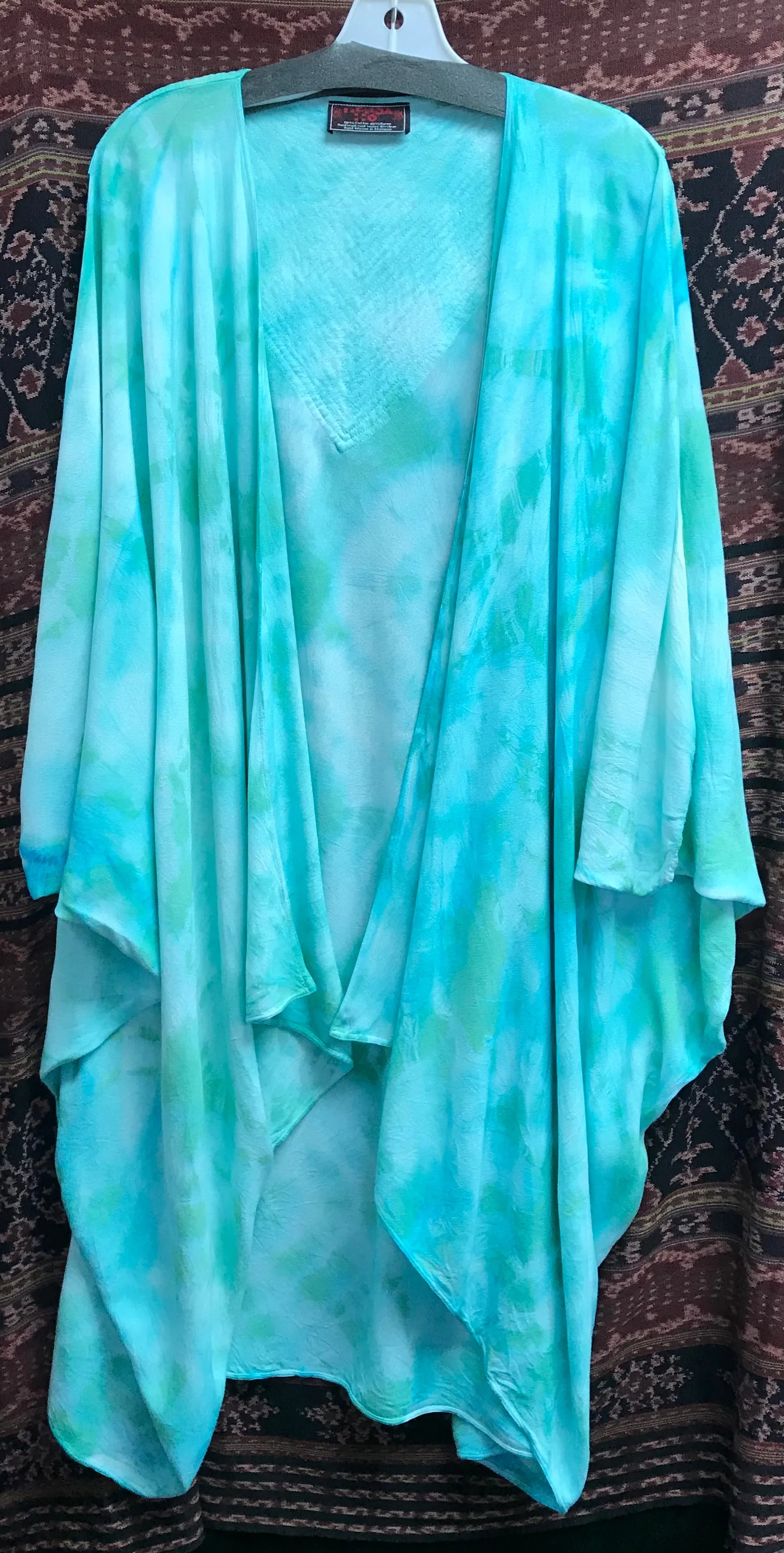 TIENDA HO TIE DYE PALMS COAT