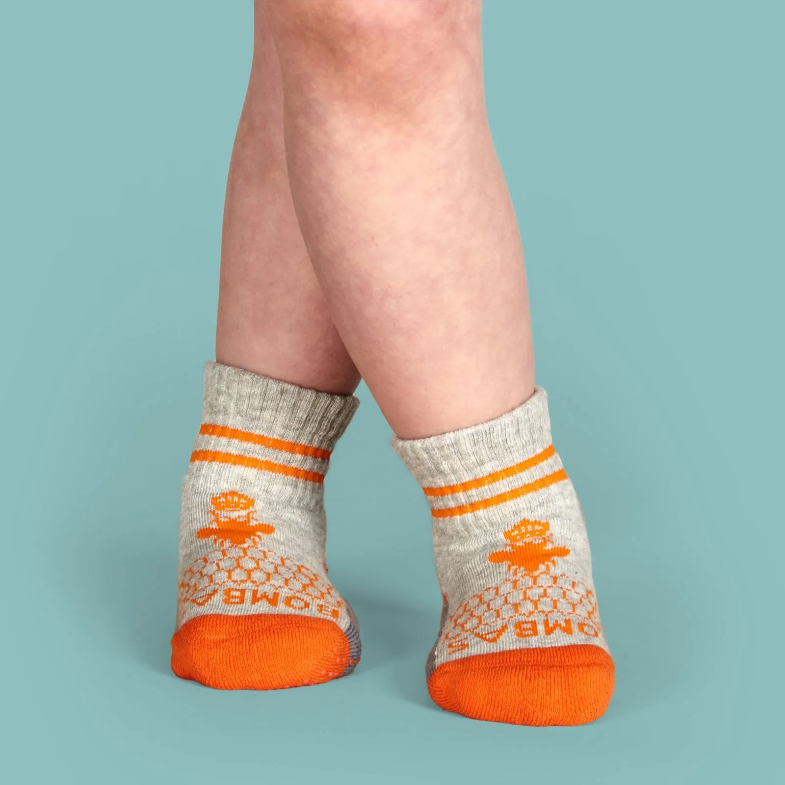 Toddler Gripper Calf Sock 8-Pack