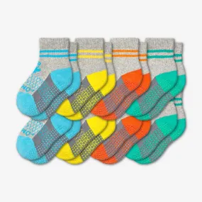 Toddler Gripper Calf Sock 8-Pack