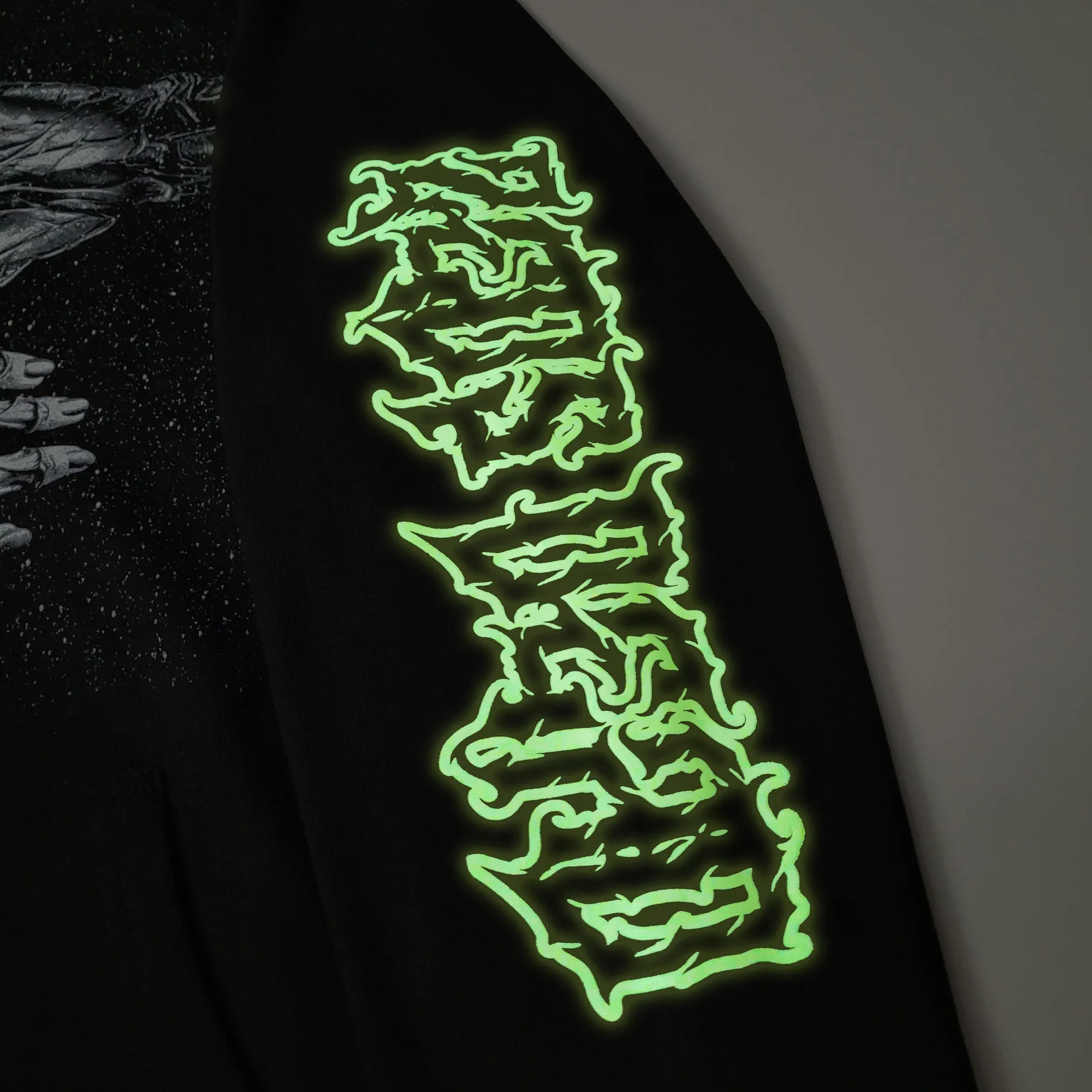 Zeds Dead Black Hoodie with Descending Design - Unisex