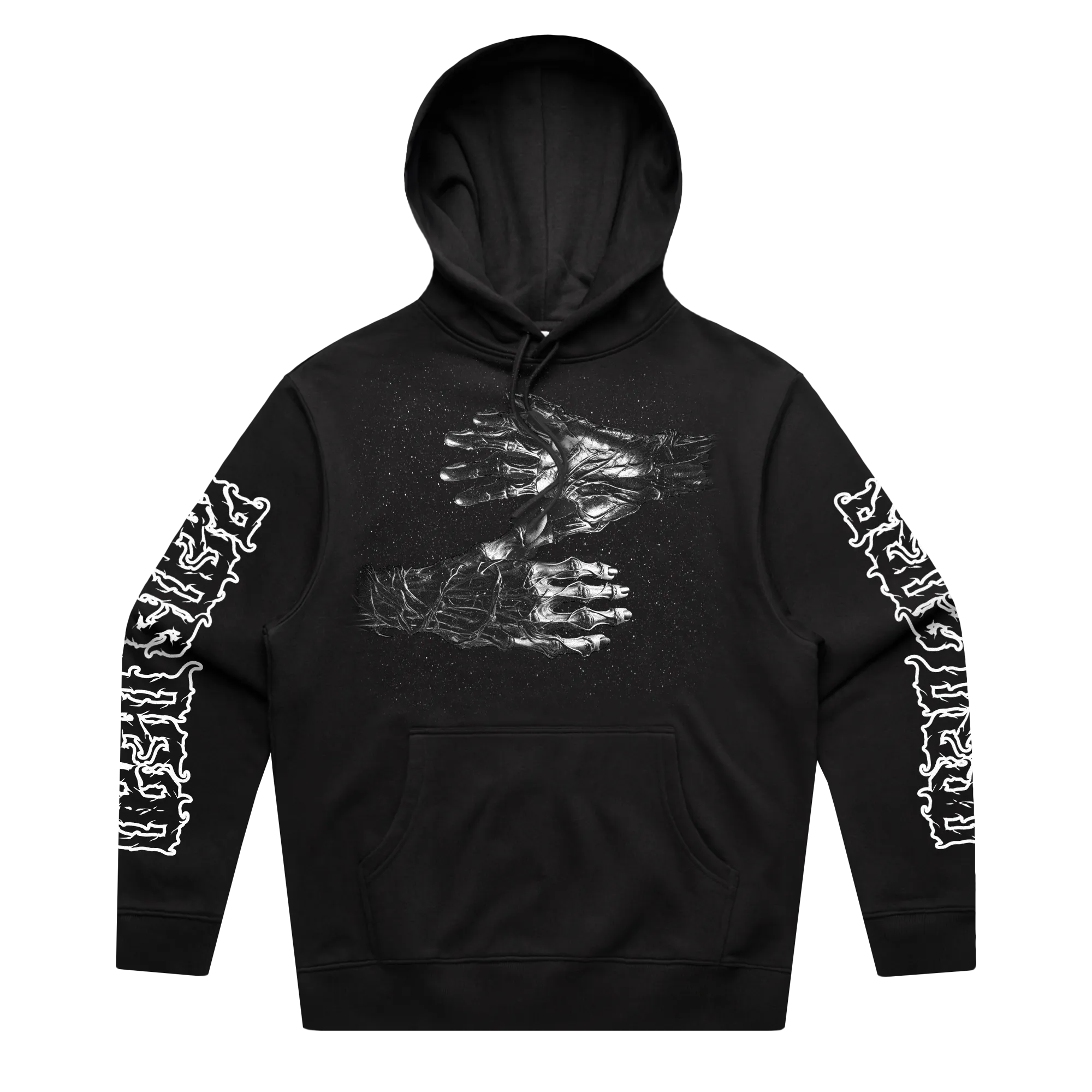 Zeds Dead Black Hoodie with Descending Design - Unisex