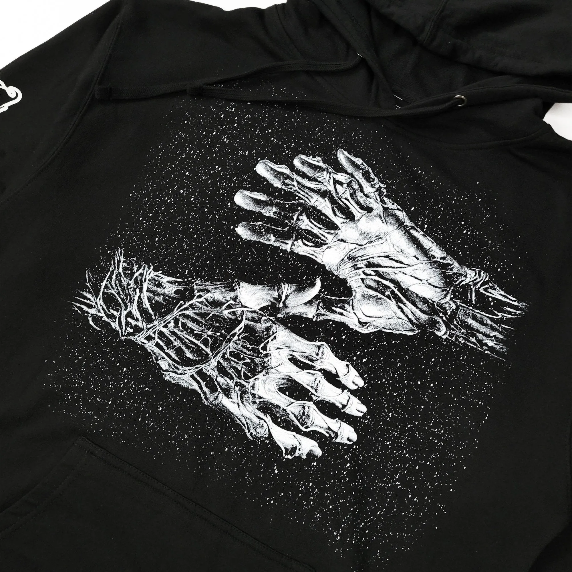 Zeds Dead Black Hoodie with Descending Design - Unisex